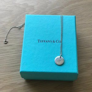 Tiffany & Co Sterling Silver Initial H Necklace